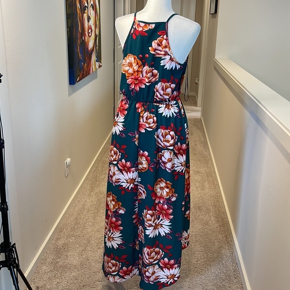 Dream of me, floral wrap dress, Maxi - Picture 6 of 13